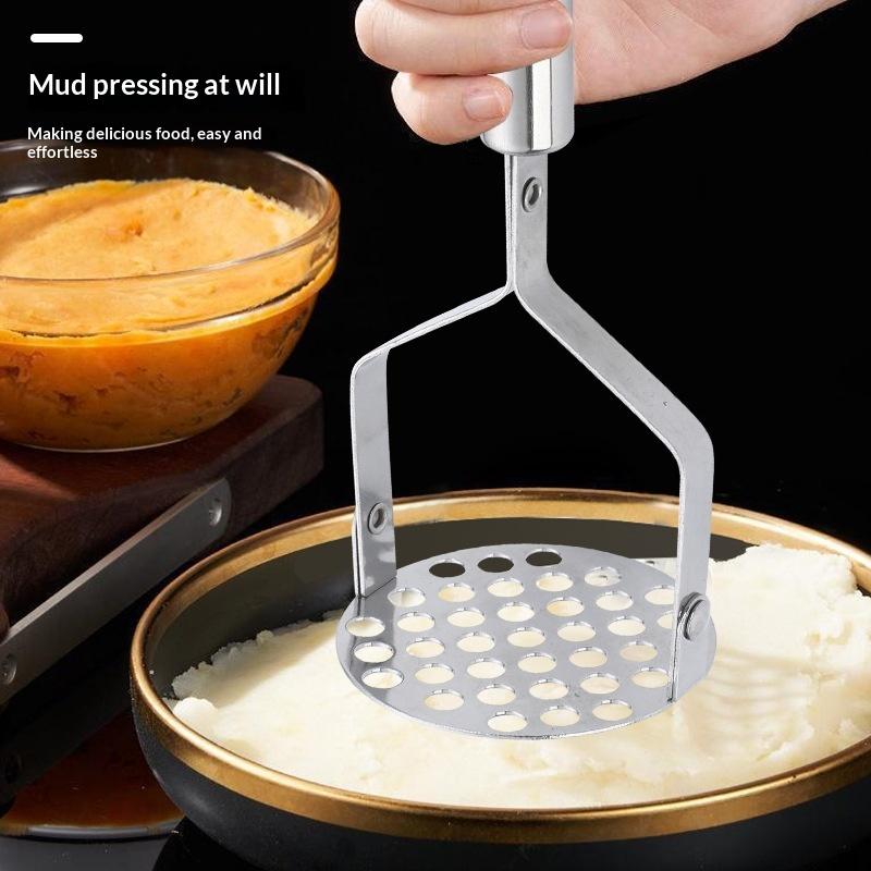 Baby Food Masher - Stainless Steel Potato Masher Fruit Vegetable