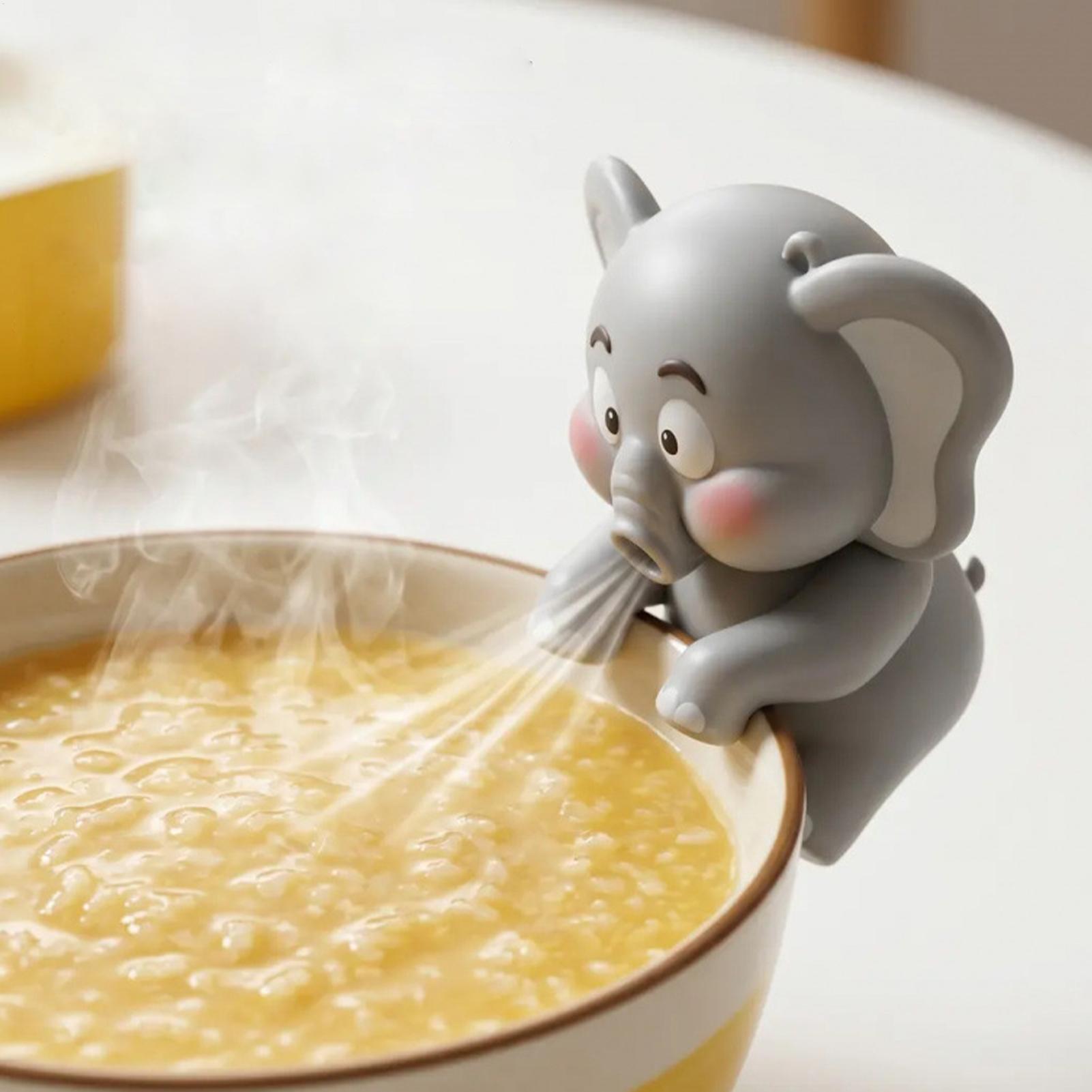 Baby Food Kids - Mini Elephant Food Cooler Fan Hands-free