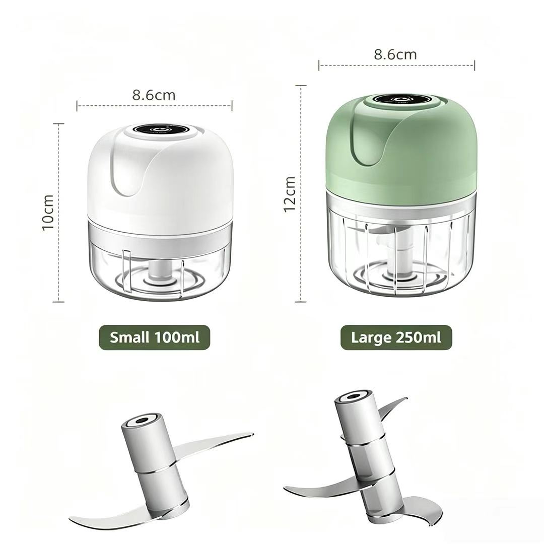 Baby Food Kids - 23W USB Rechargeable Electric Garlic Chopper