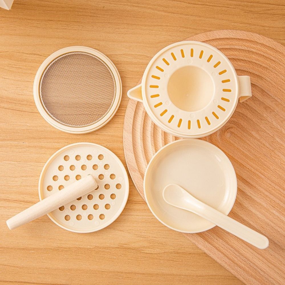 Baby Food Kit - 7Pcs Portable Food Grinding Bowl Set