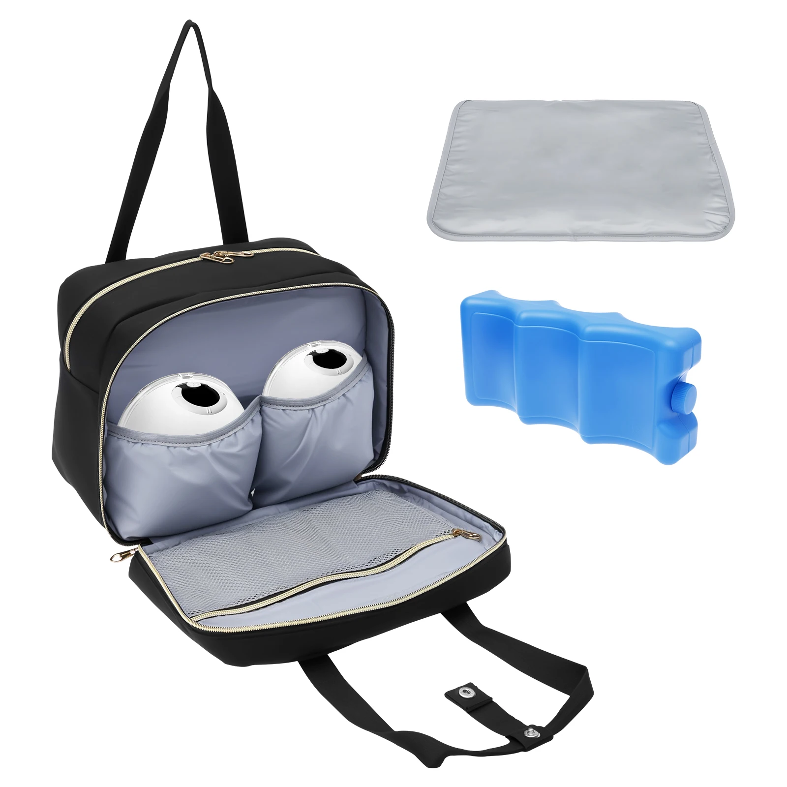 Baby Food Warmer Portable - Breast Pump Storage Bag with Ice