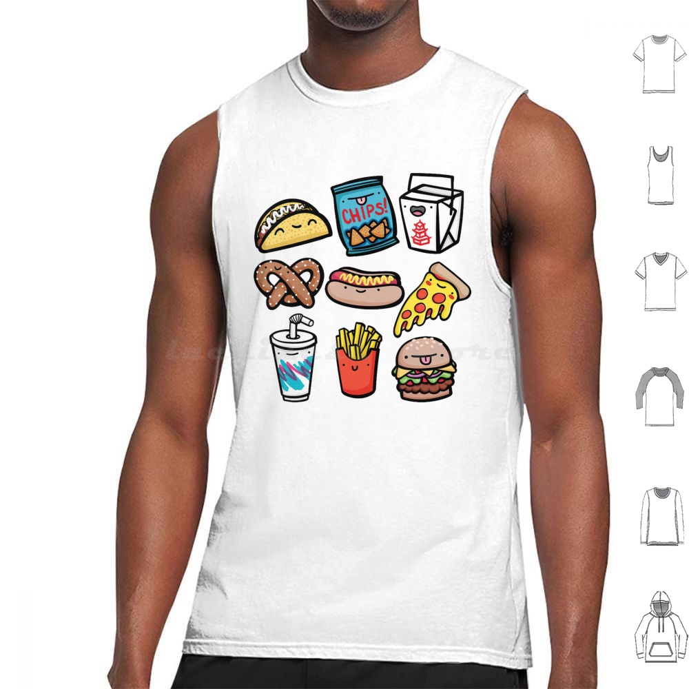 Baby Food Vector - Dudes Baby One-Piece Tank Tops Vest