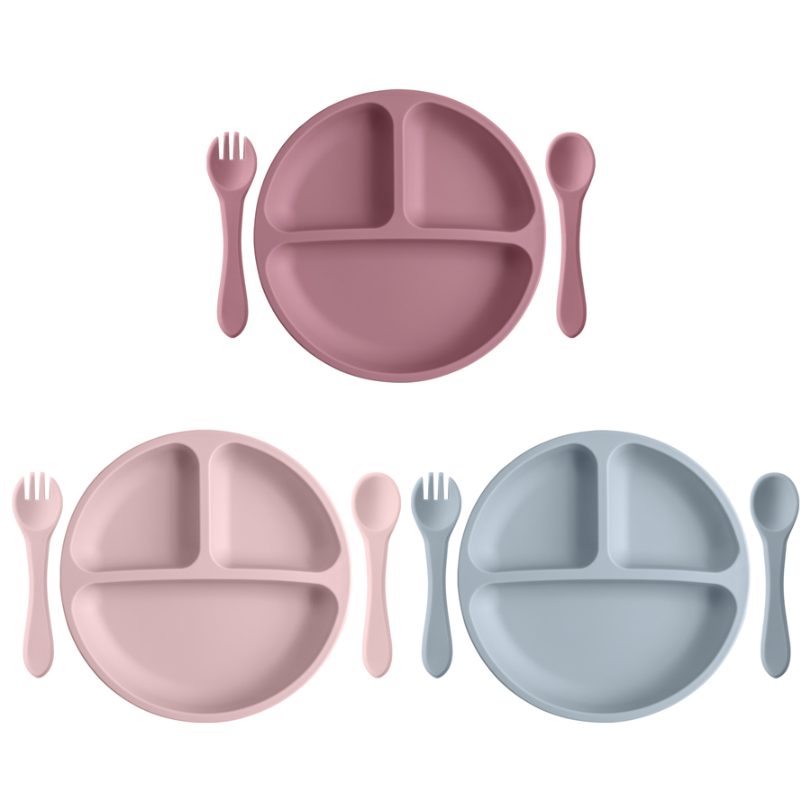 Baby Food Kit - 3PCS Children's Tableware Set Baby Eating