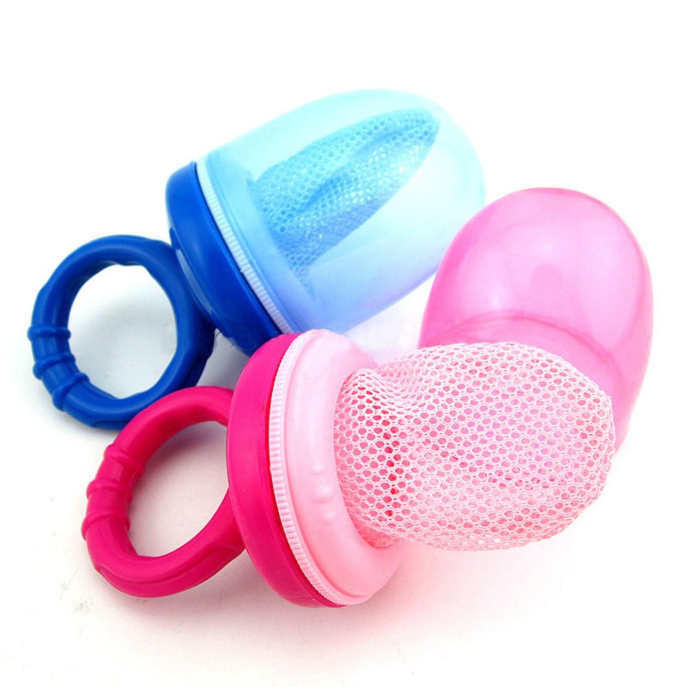 Baby Food Net Feeder - Baby Pacifier Fresh Food Nibbler Feeder