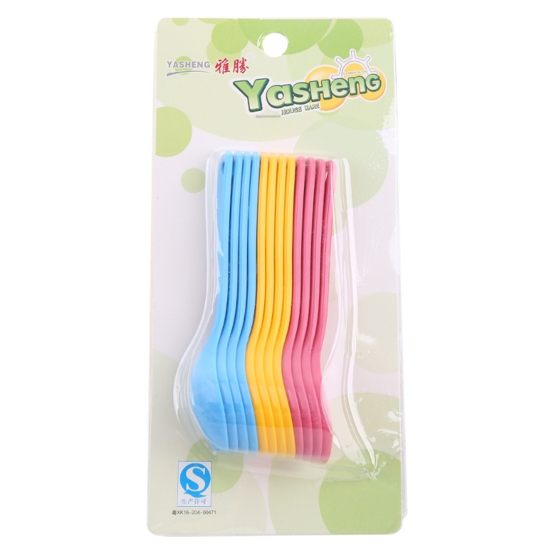 Baby Food Kit - 12Pcs Baby Feeding Spoon Safe Plastic