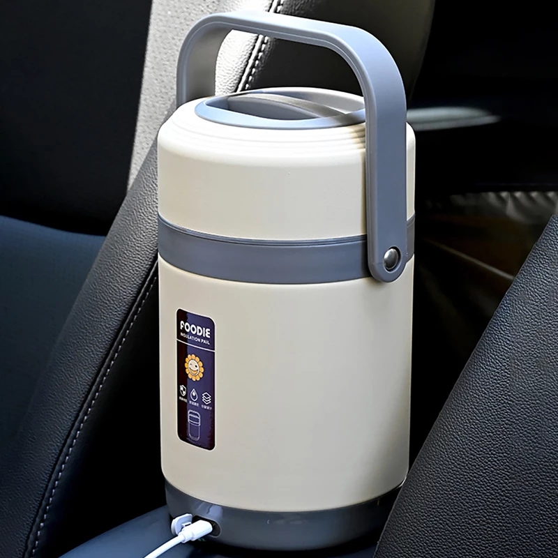 USB Electric Heated Lunch Boxe - Baby Food Warmer Portable review and price