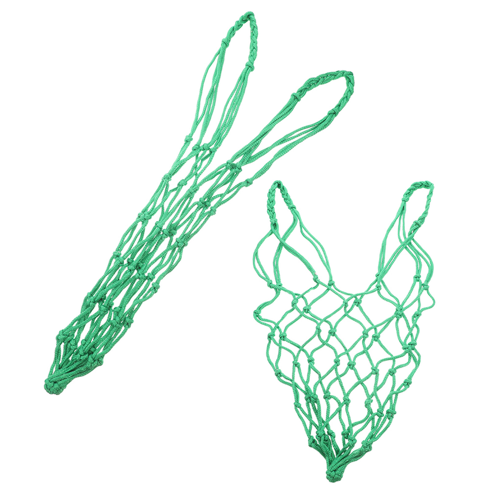 2Pcs Heavy-Duty Nylon Hay Feed - Mesh Feeder Bag review and price