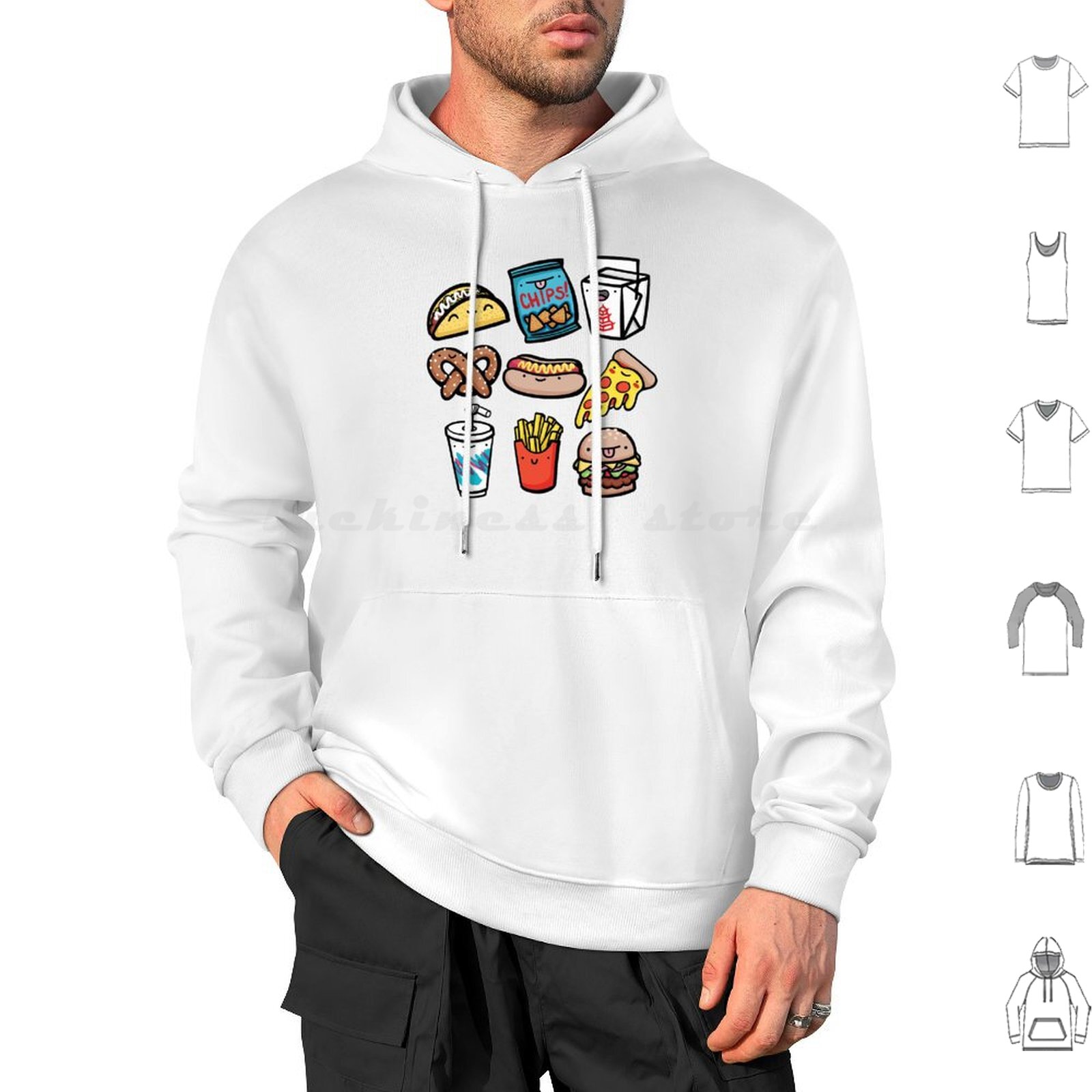 Dudes Baby One-Piece Hoodie Co - Baby Food Vector review and price