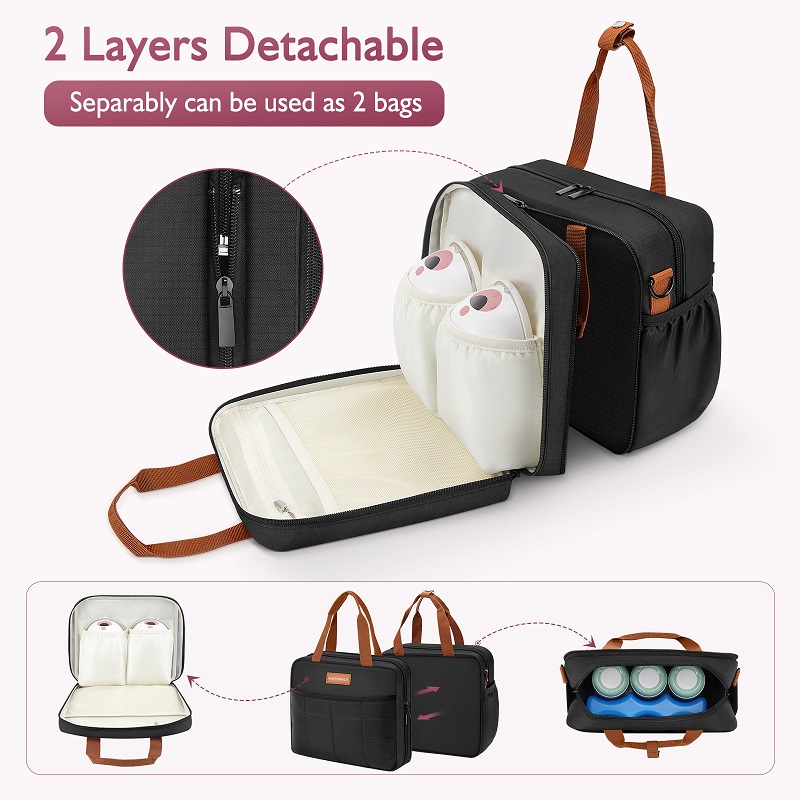 Detachable Breast Pump Bag wit - Baby Food Warmer Portable review and price