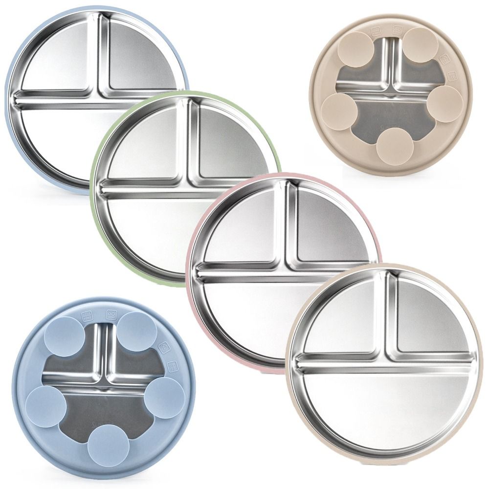 New Non-Slip Stainless Steel K - Plate Suction Toddler review and price
