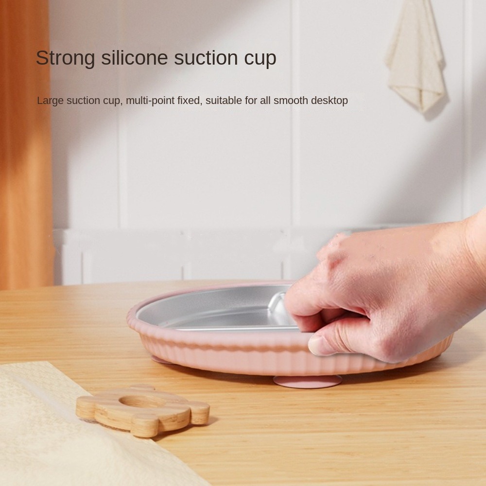 New Non-Slip Stainless Steel K - Plate Suction Toddler review and price