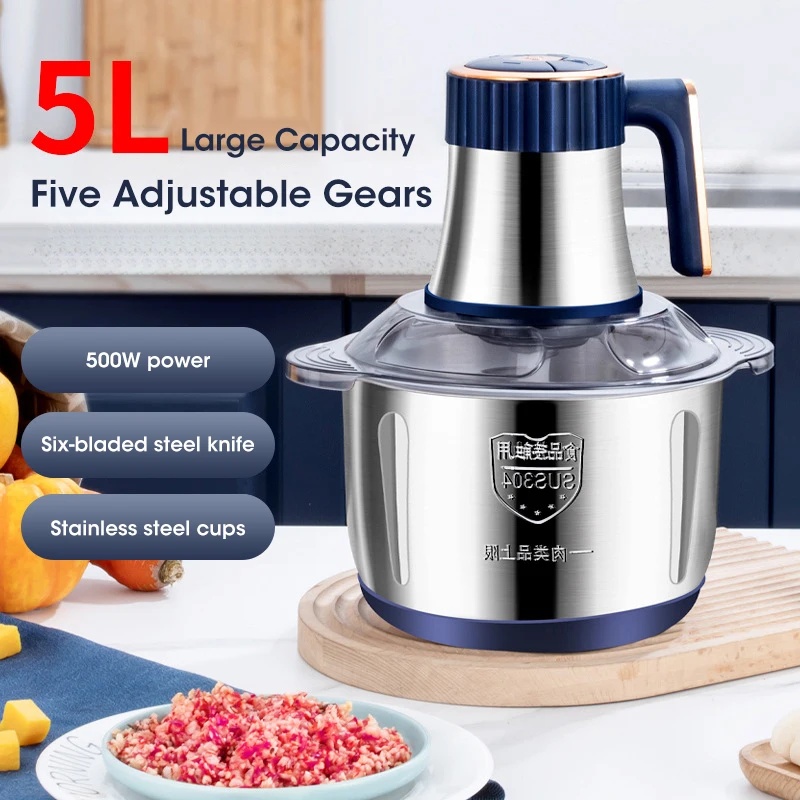 5L Electric Meat Grinders 304  - Baby Food Masher review and price