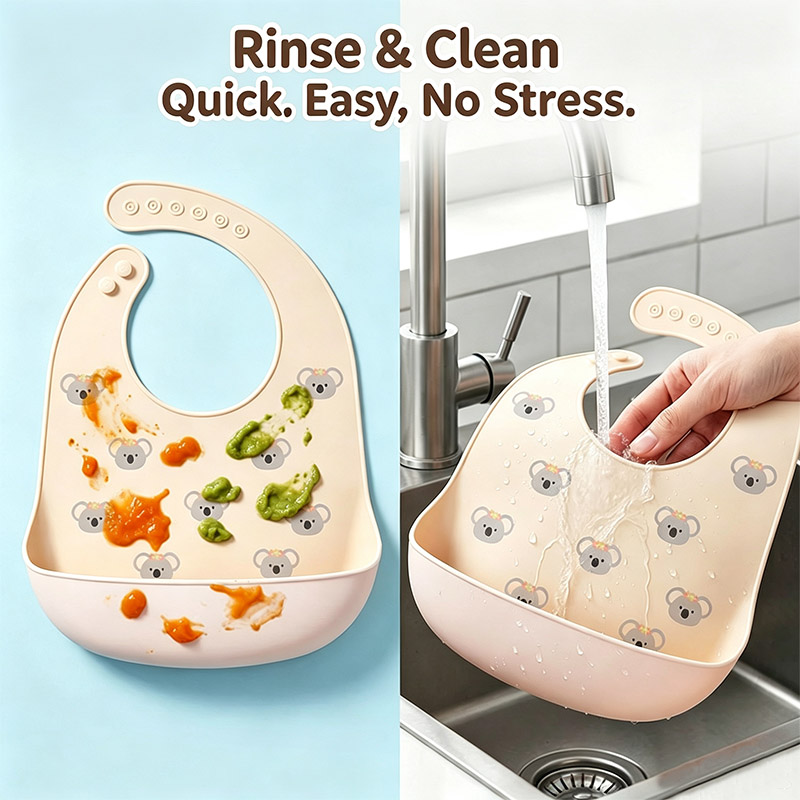 Silicone Baby Feeding Bib Wate - Baby Food Eat review and price