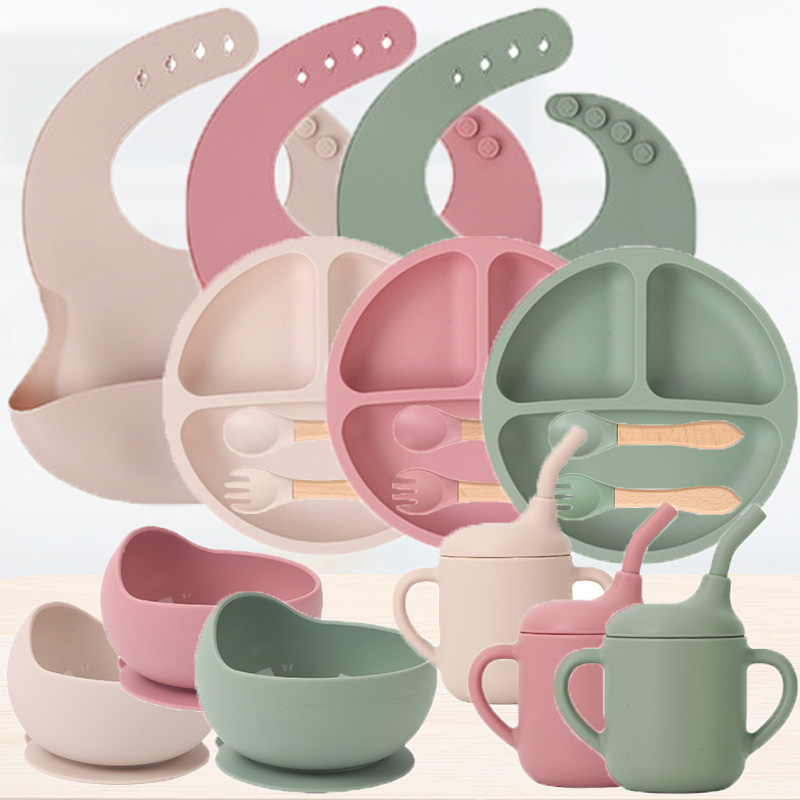 Children's silicone tableware  - Baby Food Kids review and price