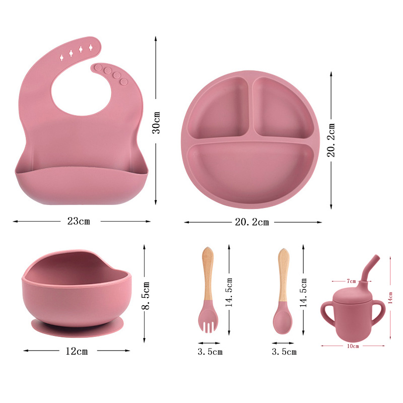 Children's silicone tableware  - Baby Food Kids review and price