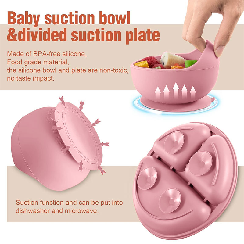 Children's silicone tableware  - Baby Food Kids review and price