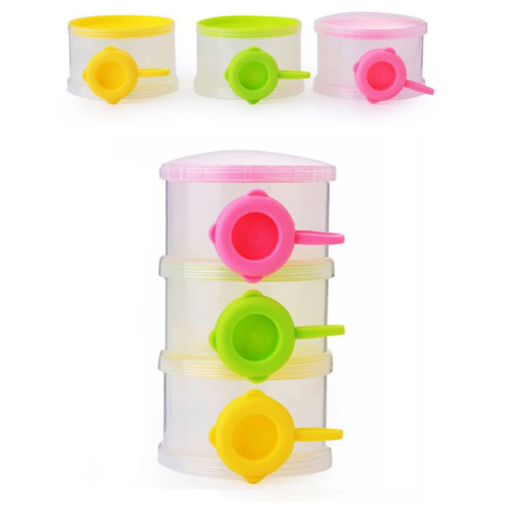 3 Layers Portable Milk Powder  - Baby Food Dispenser review and price