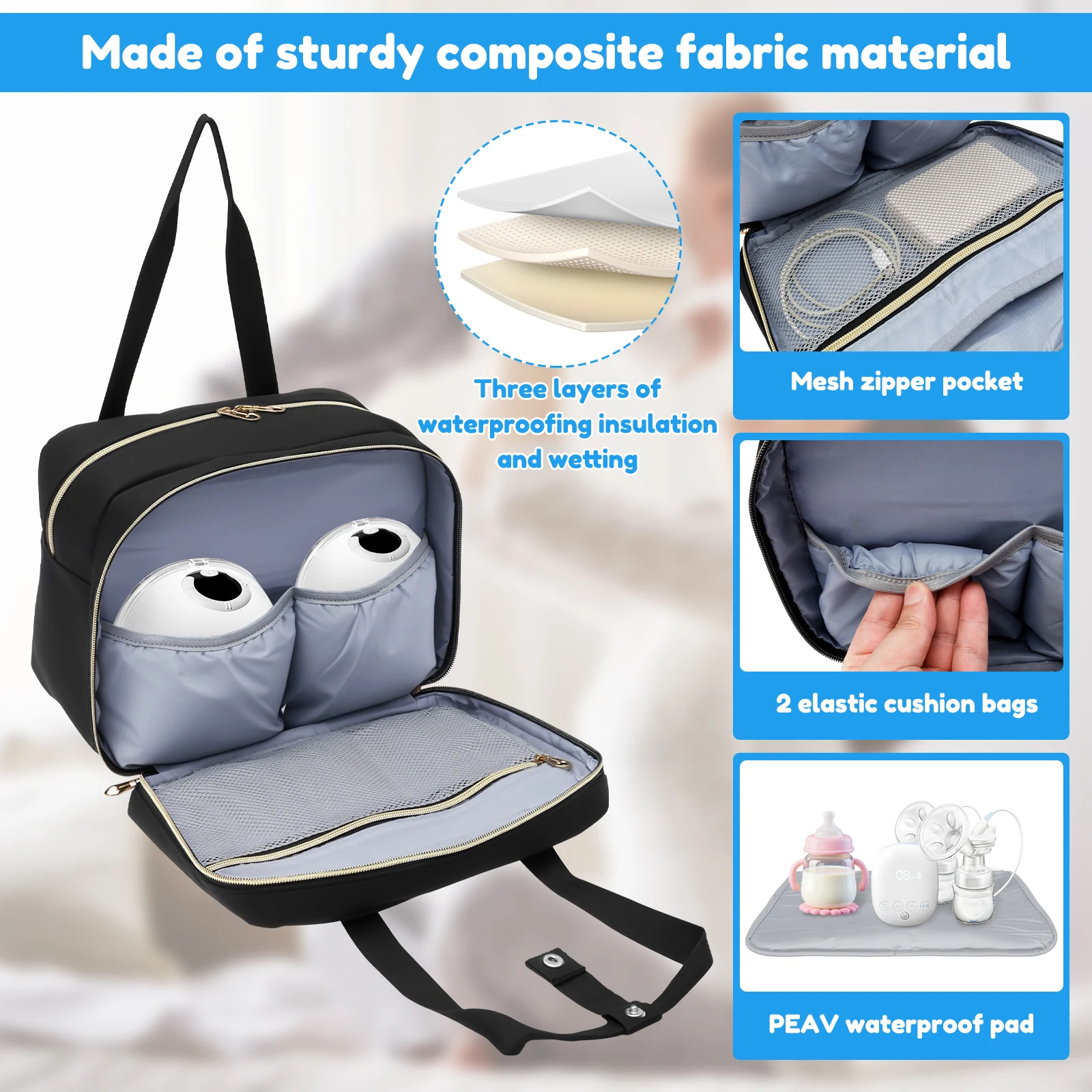 Breast Pump Storage Bag with I - Baby Food Warmer Portable review and price