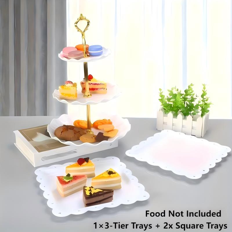 1/3/4/5PCS Decorative Food Tra - Baby Food Kit review and price