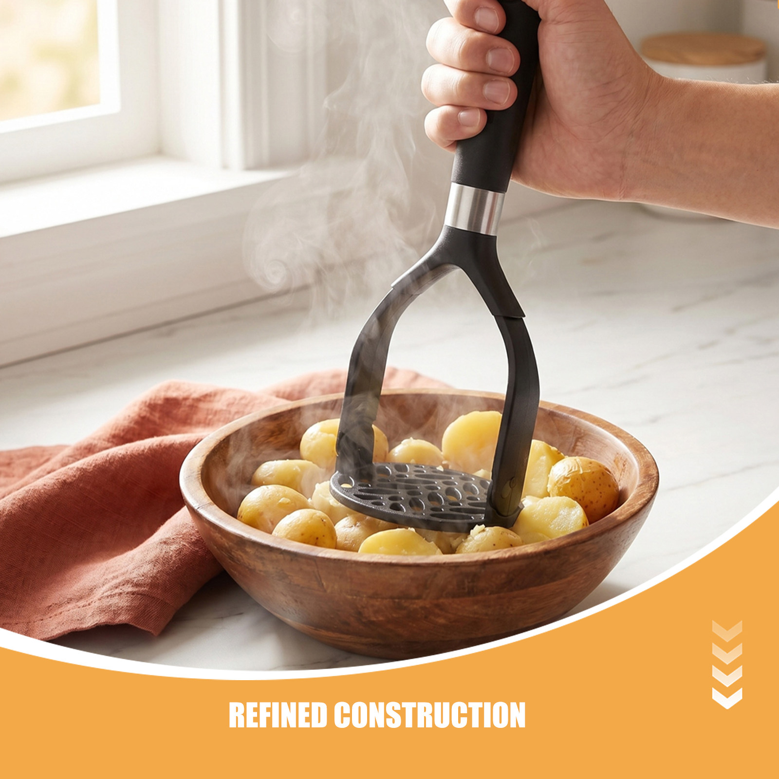 2Pcs Folding Kitchen Potato Ma - Baby Food Masher review and price