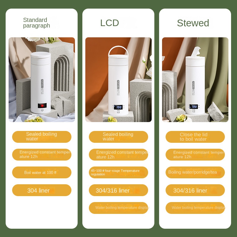 Travel Electric T Kettle Fast  - Baby Food Warmer Portable review and price