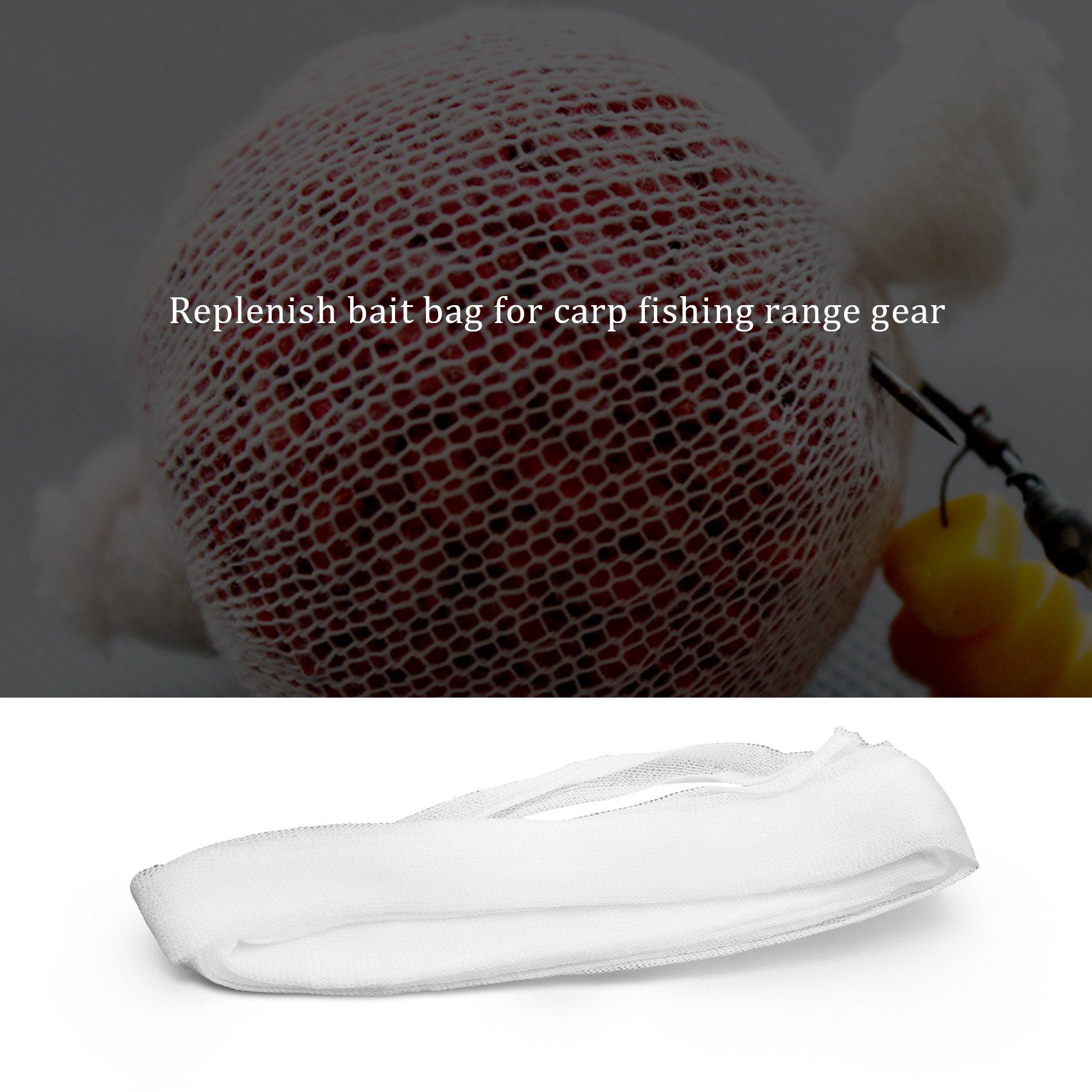 A89E-10 Pcs PVA Fishing Mesh N - Mesh Feeder Bag review and price