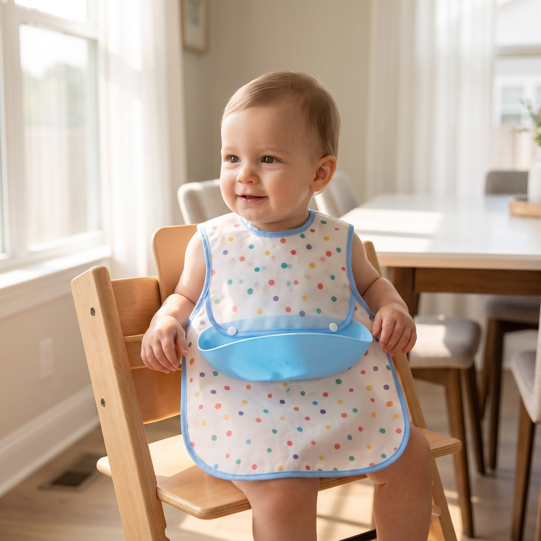 Toddler Bib with Pocket Waterp - Baby Food Kids review and price
