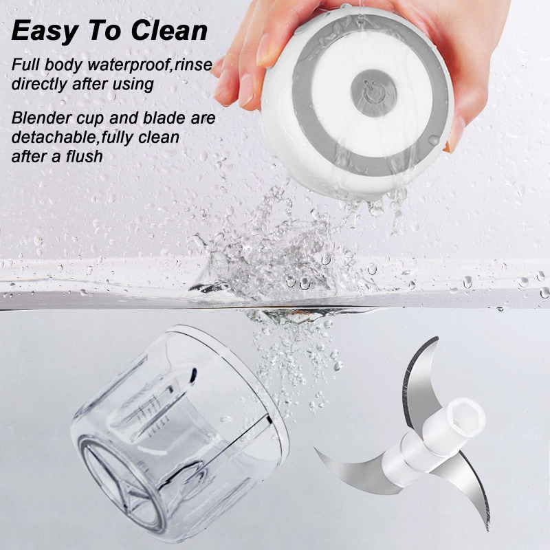 250ML Electric Garlic Grinder  - Baby Food Masher review and price