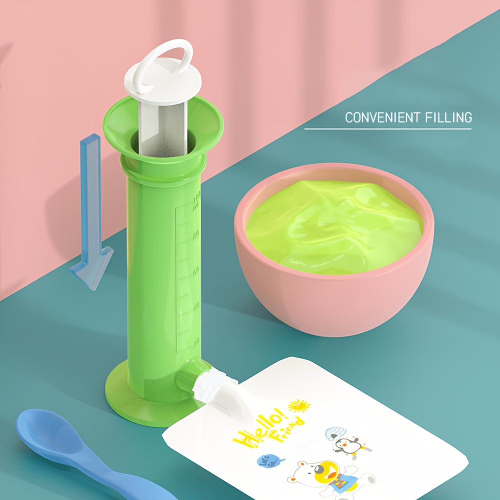 Baby Food Filling Tool, Syring - Baby Food On The Go review and price