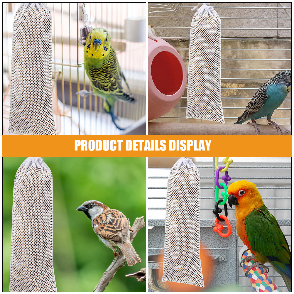 8Pcs Bird Feeder Socks Polyest - Mesh Feeder Bag review and price