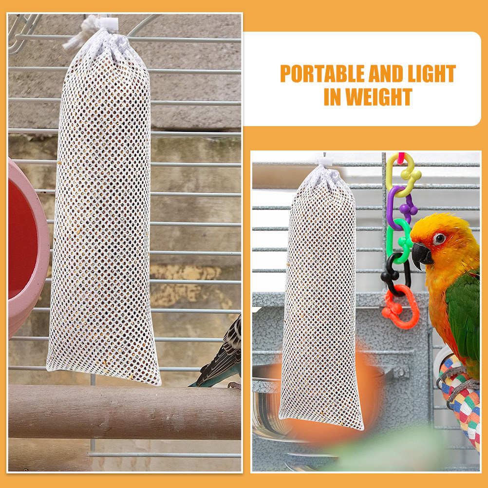 8Pcs Bird Feeder Socks Polyest - Mesh Feeder Bag review and price