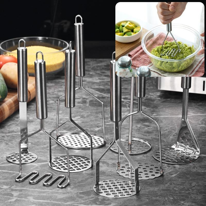 1Pc Stainless Steel Potato Mas - Baby Food Masher review and price