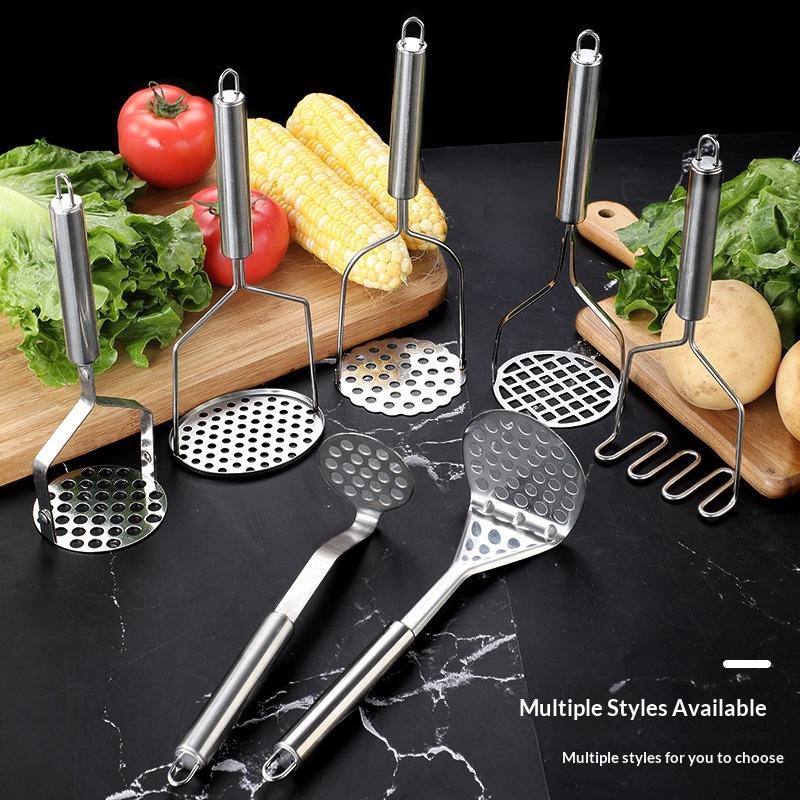 1Pc Stainless Steel Potato Mas - Baby Food Masher review and price