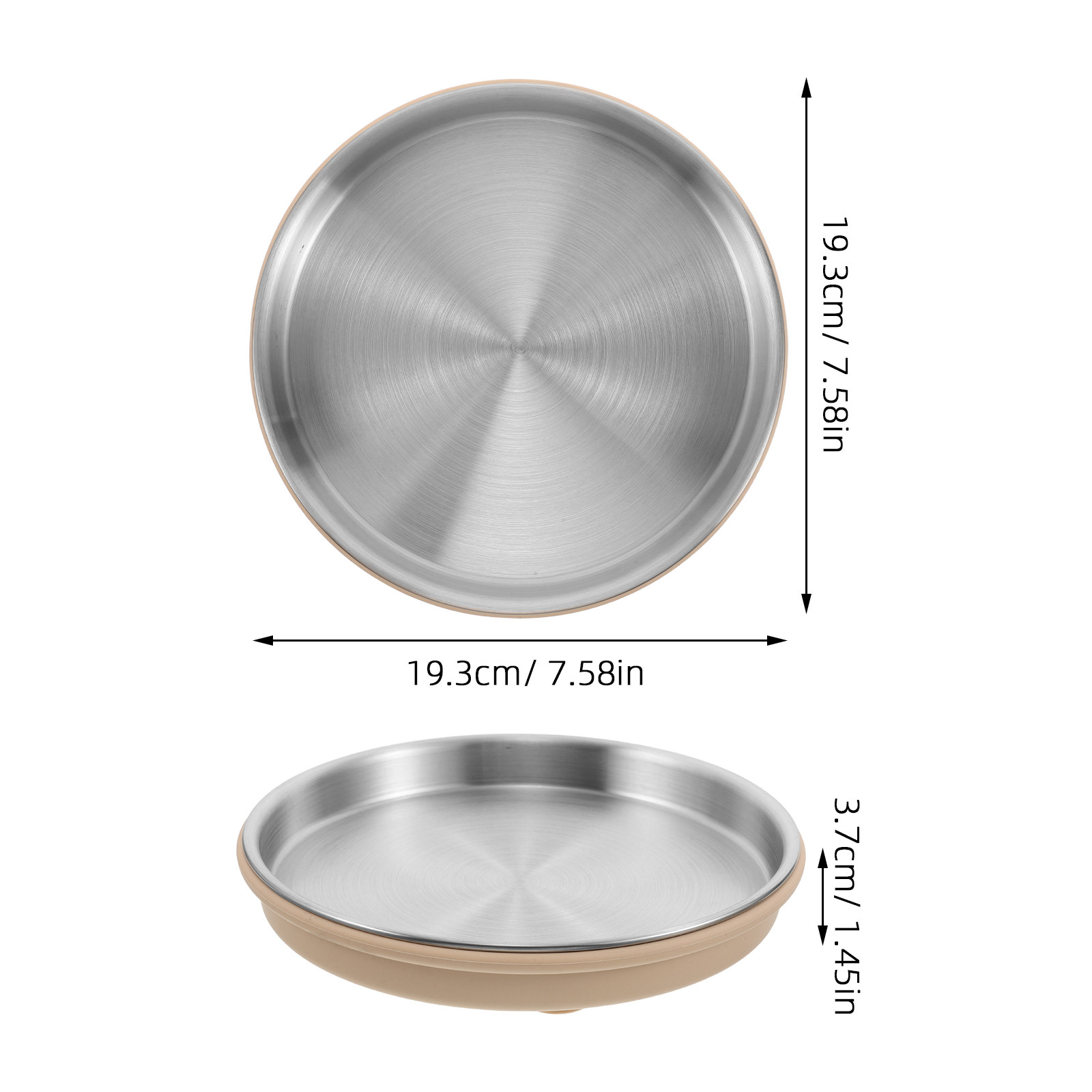 Stainless Steel Baby Feeding P - Plate Suction Toddler review and price