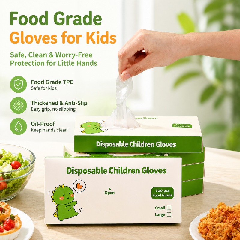 Disposable TPE Food Grade Glov - Baby Food Catering review and price