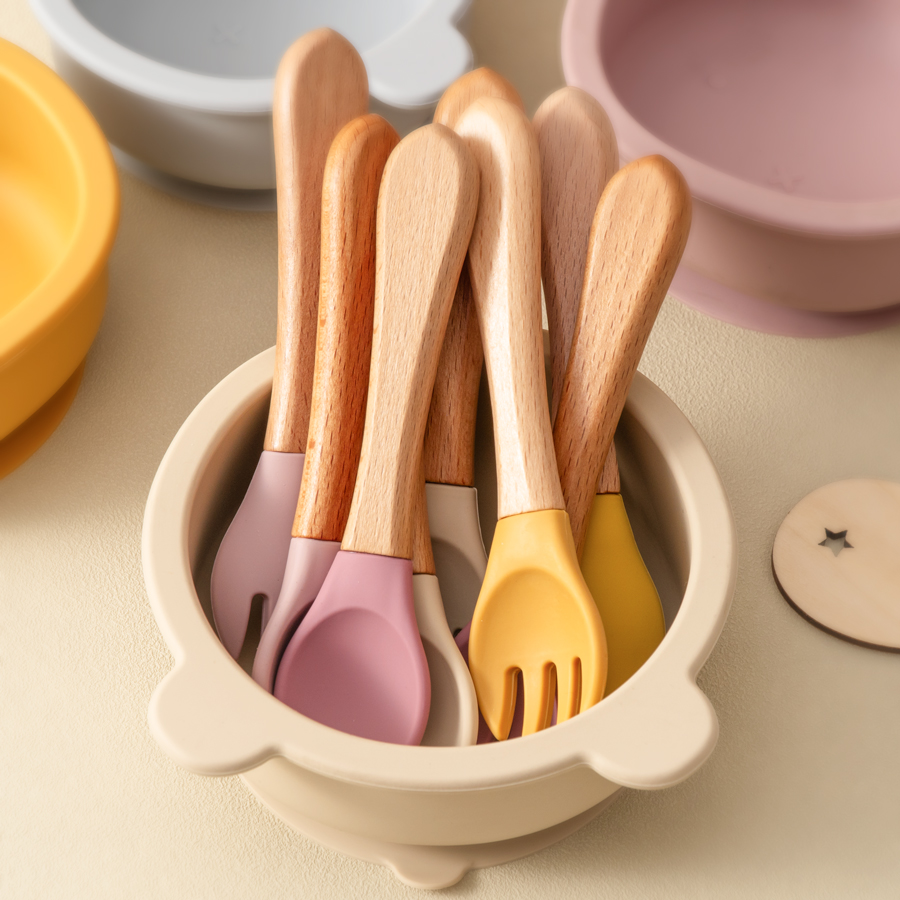 2PCS Baby Learning Spoons Uten - Baby Food Kit review and price
