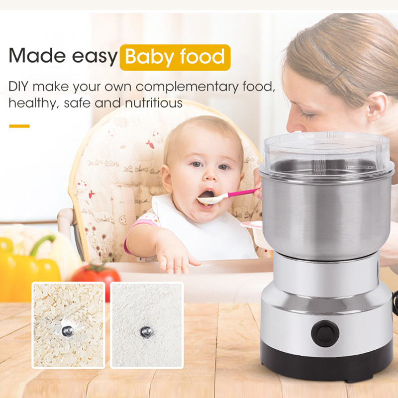 Mini Electric Grinder 4 Blades - Baby Food Masher review and price